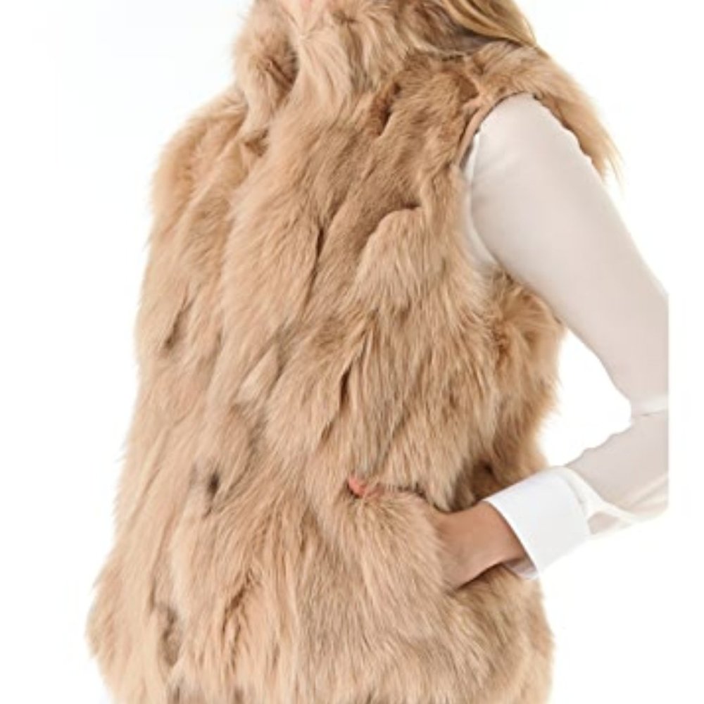 Band of Outsiders Fur Vest - Picture 2 of 5